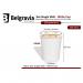 Belgravia 8oz Single Walled White Paper Cups 50s - PACK (20) NWT917P