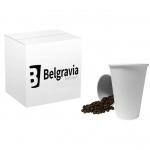 Belgravia 12oz Single Walled White Paper Cups 50s NWT918