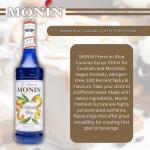 MONIN Blue Curacao Cocktail Syrup 700ml (Glass Bottle) NWT961