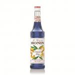 Monin Blue Curacao Coffee Syrup 700ml Glass