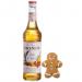 Monin Gingerbread Coffee Syrup 700ml (Glass) - PACK (6) NWT965P