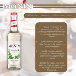 Monin Mojito Mint Coffee Syrup 700ml (Glass) NWT966