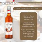 Monin Caramel Coffee Syrup 1 Litre NWT969