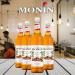 Monin Roasted Hazelnut Coffee Syrup 1 Litre - PACK (6) NWT974P