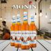 Monin Sugar Free Caramel Coffee Syrup 1 Litre (Plastic Bottle) NWT977