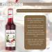 Monin Grenadine Coffee Syrup 700ml (Glass) NWT980