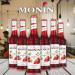 MONIN Strawberry Fraise Coffee Syrup 700ml (Glass Bottle) NWT981