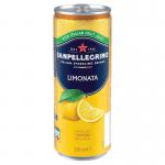 San Pellegrino Limonata Lemon 330ml Cans (Pack of 24) 12441800 NWT984
