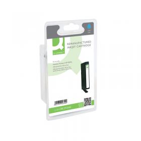 Q-Connect Remanufactured Inkjet Cartridge Cyan For HP C2P24AE C2P24AE-COMP OBC2P24AE