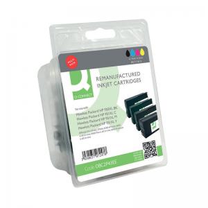 Q-Connect HP 950XL 951XL Remanufactured Ink Cartridges Multipack KCMY