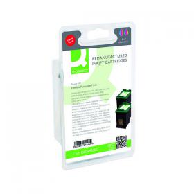 Q-Connect HP 344 Remanufactured Colour Inkjet Cartridge (Pack of 2) C9505EE-COMP OBC9505EE