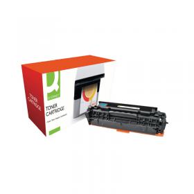 Q-Connect Compatible Toner Cartridge Cyan For HP CC531A CC531A-COMP OBCC531A