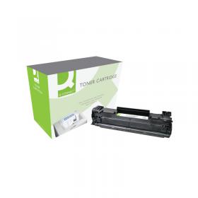 Q-Connect Compatible Toner Cartridge Black For HP CE285A CE285A-COMP OBCE285A