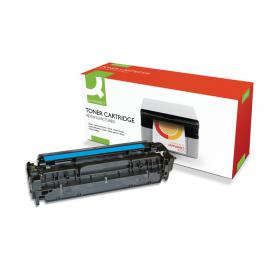 Q-Connect Compatible Toner Cartridge Cyan For HP CF381A CF381A-COMP OBCF381A