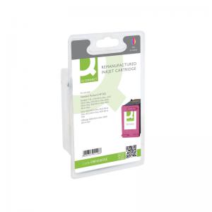 Q-Connect Remanufactured Inkjet Cartridge CMY For HP F6U65AE