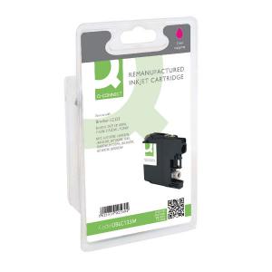 Q-Connect Brother LC123 Remf Ink Cartridge Magenta RM-QC-6615-00