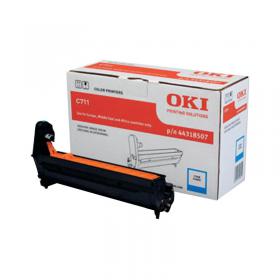 Oki C711 20K Image Drum Cyan 44318507 OK04605