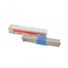 Oki C332 3K Toner Cartridge High Yield Cyan 46508711 OK06734