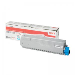 Oki C824 5K Toner Cartridge Cyan 47095703 OK07123