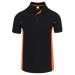 ORN Silverswift Polo Shirt Unisex BlackOrange XS 1180.BKOR.XS ORN70463