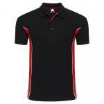ORN Silverswift Polo Shirt Unisex BlackRed XL 1180.BKRD.XL ORN70476