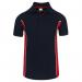 ORN Silverswift Polo Shirt Unisex NavyRed M 1180.NVRD.M ORN70492