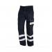ORN Condor Kneepad Trouser Unisex 2 HV Bands Navy 34R 2510N.NV.R.34 ORN72017
