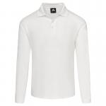 ORN Weaver Long Sleeved Polo Shirt Unisex White L 1170.WH.L ORN72291