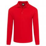 ORN Weaver Long Sleeved Polo Shirt Unisex Red XS 1170.RD.XS ORN72336