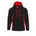 ORN Silverswift Hoodie Unisex BlackRed S 1295.BKRD.S ORN72892