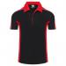 ORN Avocet Wicking Polo Shirt Unisex BlackRed L 1198.BKRD.L ORN76293
