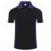 ORN Avocet Wicking Polo Shirt Unisex BlackPurple M 1198.BKPU.M ORN76298