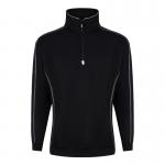 ORN Crane Quarter Zip Sweatshirt Unisex Black 4XL 1240.BK.4XL ORN76331