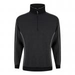 ORN Crane Quarter Zip Sweatshirt Unisex Charcoal MelangeBlack M 1240.MEBK.M ORN76341