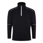 ORN Fireback Quarter Zip Sweatshirt Unisex BlackBlack 5XL 1283.BKBK.5XL ORN76424