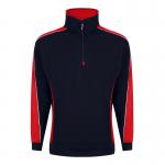 ORN Avocet Quarter Zip Sweatshirt Unisex NavyRed L 1288.NVRD.L ORN76490