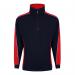 ORN Avocet Quarter Zip Sweatshirt Unisex NavyRed L 1288.NVRD.L ORN76490