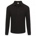 ORN Weaver Long Sleeved Polo Shirt Unisex Black L 1170.BK.L ORN76594