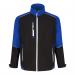 ORN Fireback Softshell Jacket Unisex BlackRoyal Blue XL 4283.BKRY.XL ORN77076