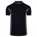 ORN Silverswift Unisex T-Shirt BlackGraphite 2XL 1080.BKGR.2XL ORN78682