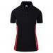 ORN Silverswift Ladies Polo Shirt BlackRed 16 1186.BKRD.16 ORN79030