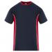 ORN Silverswift Unisex T-Shirt NavyRed XL 1080.NVRD.XL ORN79898