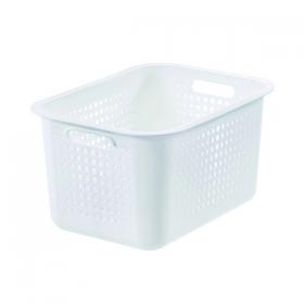 SmartStore Basket Recycled 20 280x370x200mm 13L White 3187781 OT08523