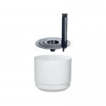 Paulina Self Watering Pot 25cm White 48310 OT48310