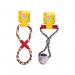 Durable and Strong Dog Rope Toy Assorted Pack of 24 312464 OTL92771