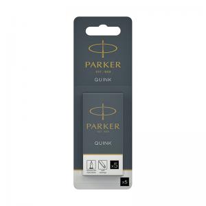 Parker Quink Permanent Ink Cartridge 12x5 Black Pack of 60 S0881570