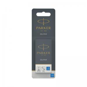 Parker Quink Permanent Ink Cartridge 12x5 Blue Pack of 60 S0881580