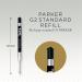 Parker Jotter Original Gel Pen Refill Black (Pack of 2) 2136231 PA36231