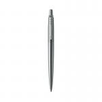 Parker Jotter Ballpoint Pen Steel with Chrome Trim Medium Blue Gift Box 1953170 PA53170