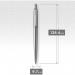 Parker Jotter Ballpoint Pen Medium Steel with Chrome Trim Blue 1953170 PA53170